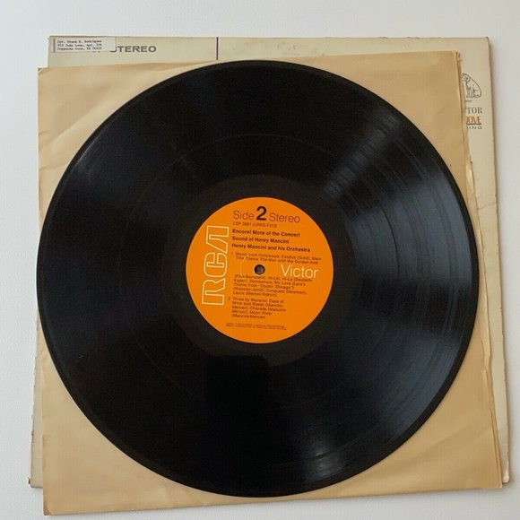 Lot 2 Henry Mancini Vinyl LP Mancini Country / Encore More of The Concert Sound - Picture 9 of 10